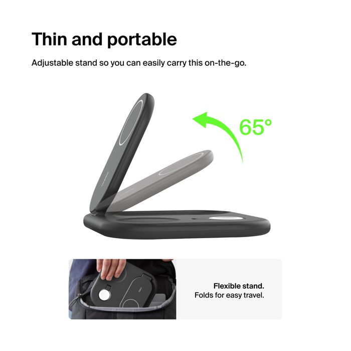 3-in-1 Foldable Charger Qi2