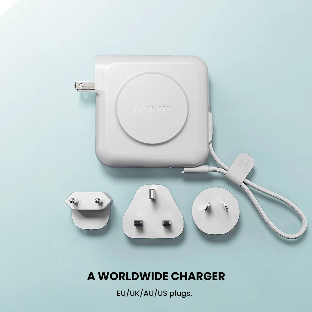 AXIE 3-in-1 Global Wall Charger & 10k mAh Power Bank - iGadget