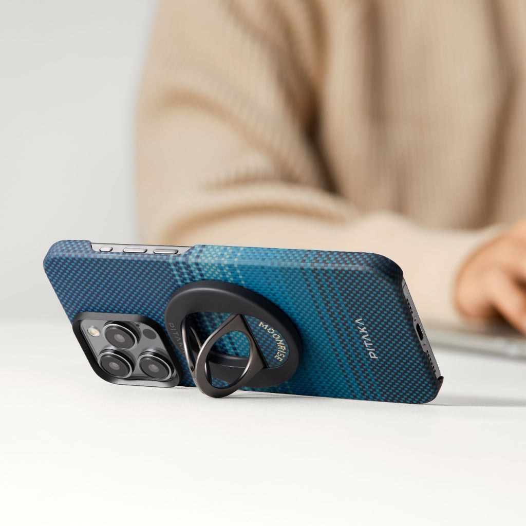 Tactile Woven Case (Moonrise) + Grip