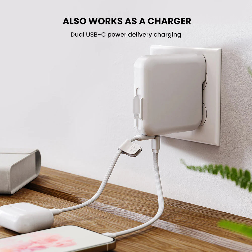 AXIE 3-in-1 Global Wall Charger & 10k mAh Power Bank - iGadget