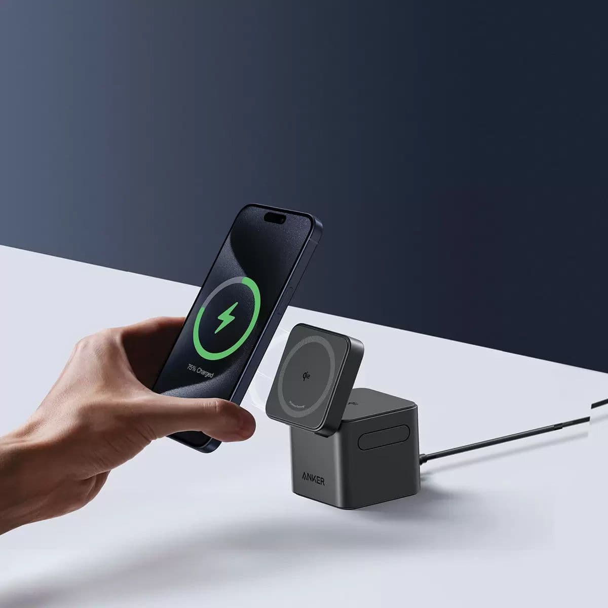 Cube 3-in-1 Qi2 MagSafe Charger