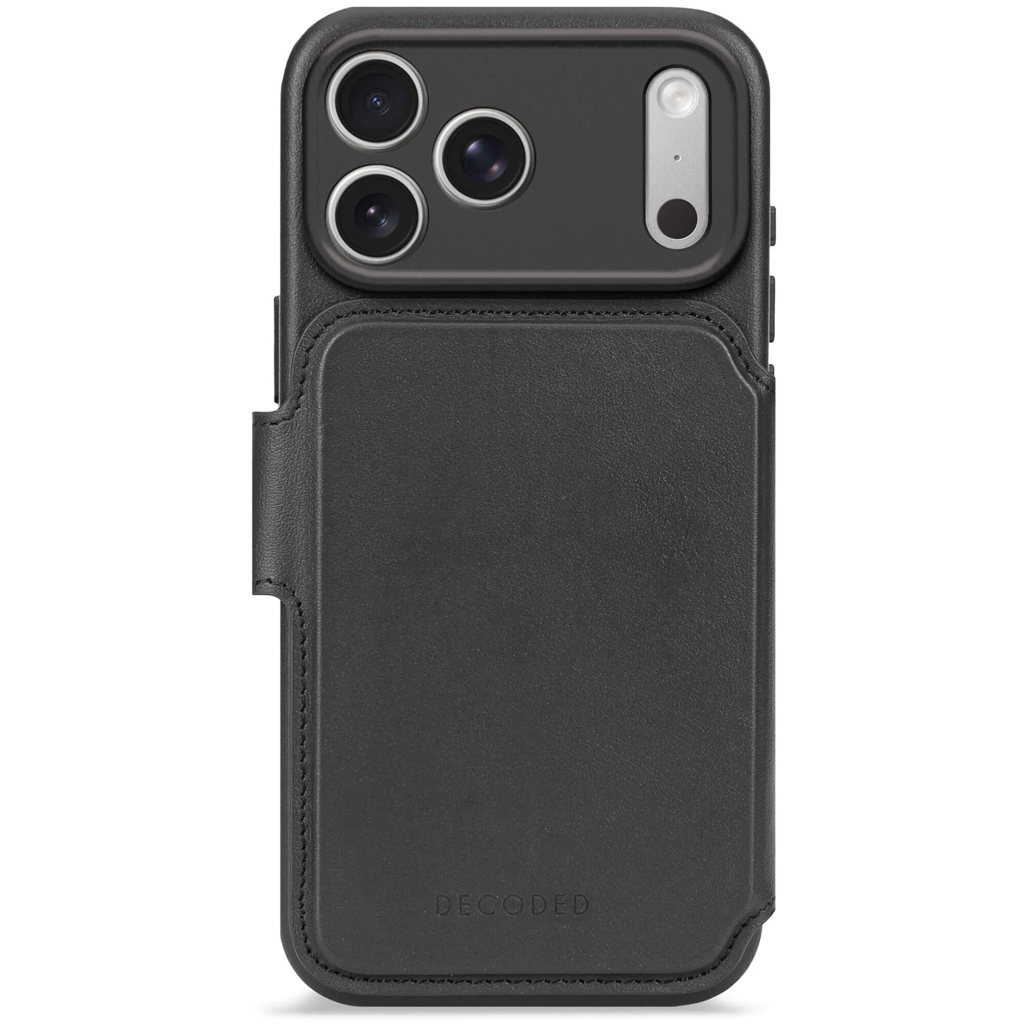 Leather Detachable Wallet Case
