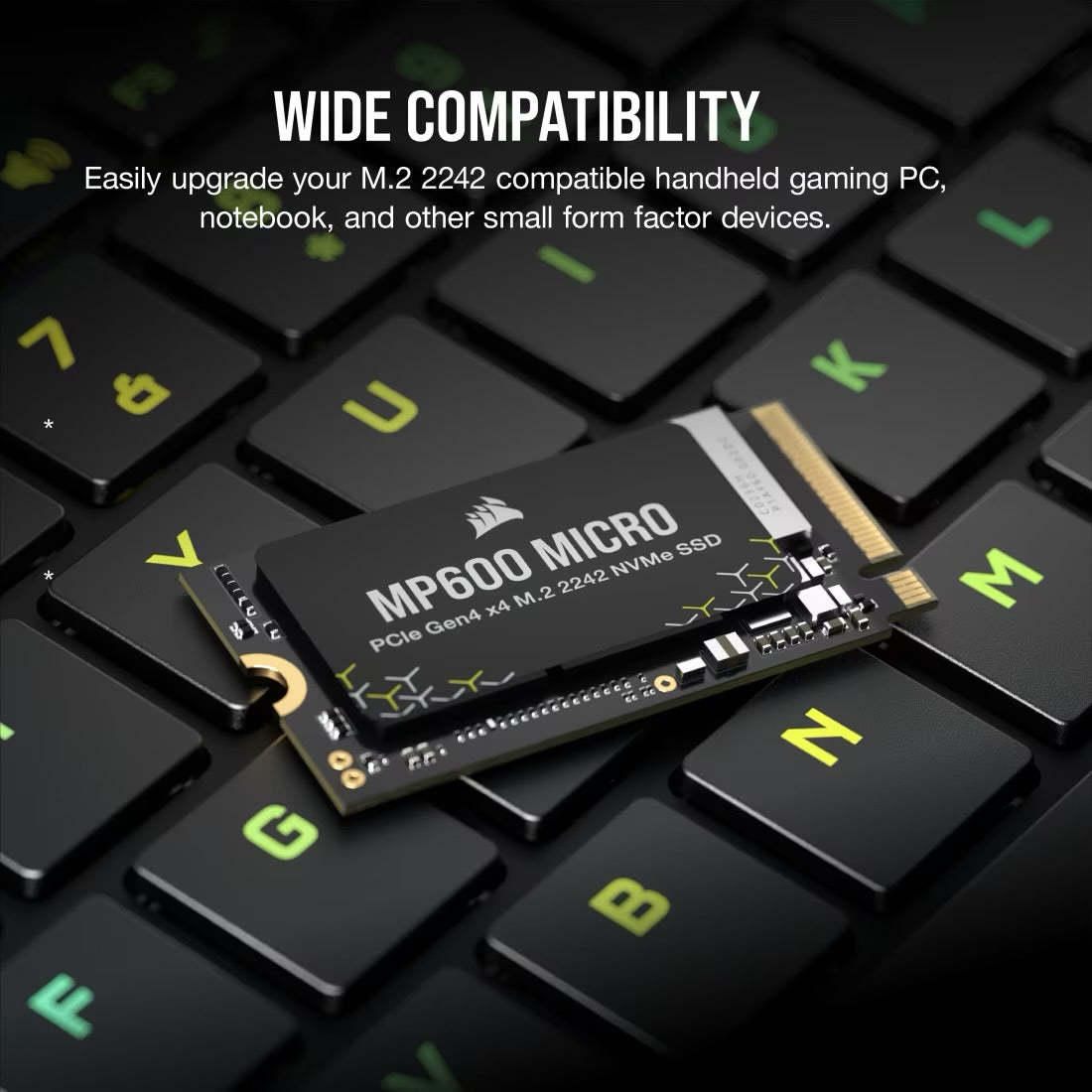 MP600 MICRO PCIe 4.0 (Gen4) x4 NVMe M.2 2242 SSD - igadget - CORSAIR ouedkniss-jumia