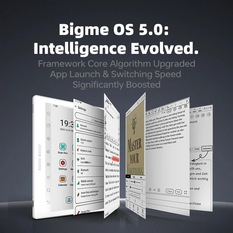 Bigme B7 color