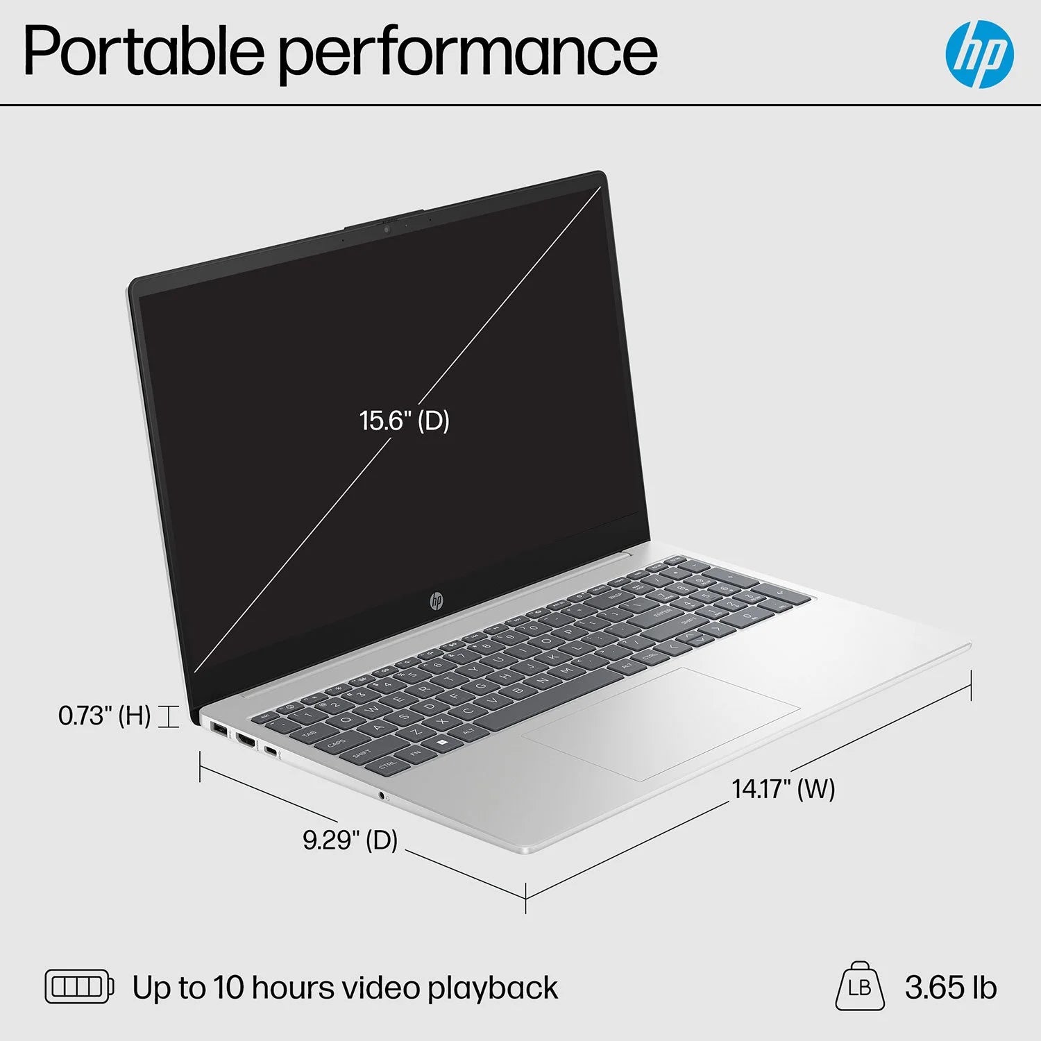 HP 15.6" Core Ultra 7 Laptop