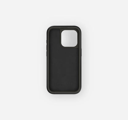 Aluminium Leather Case (Black) - iGadget