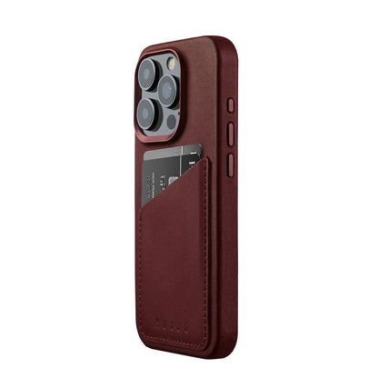 Full Leather Wallet Case iPhone 14 Pro Max - iGadget