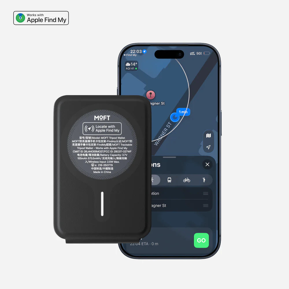 Tripod Wallet (FindMy)