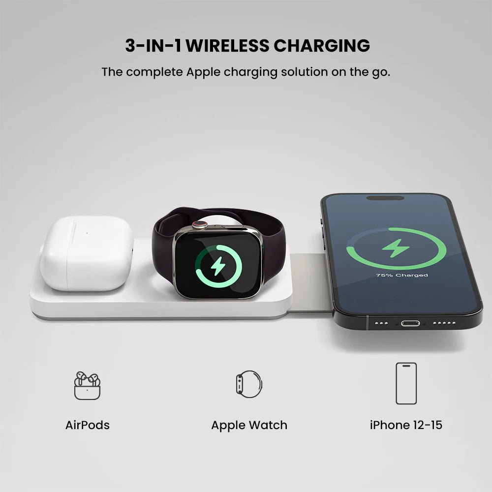 SWIV 3-in-1 Foldable Wireless Charging Station - iGadget