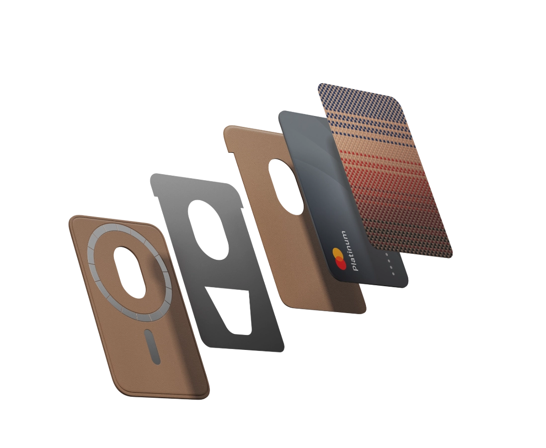 Magnetic Woven Wallet - igadget - Pitaka ouedkniss-jumia