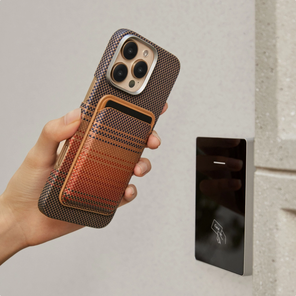 Magnetic Woven Wallet - igadget - Pitaka ouedkniss-jumia