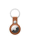 Apple AirTag Leather Key Ring - Saddle Brown - iGadget Store