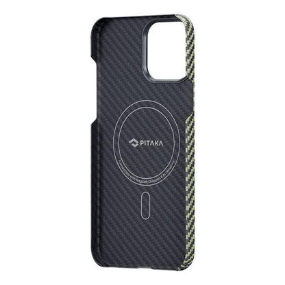 Pitaka Fusion Weaving MagEZ Case 2 Apple iPhone 13 Pro Max Cover Carbon Fiber - iGadget Store