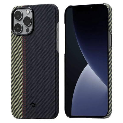 Pitaka Fusion Weaving MagEZ Case 2 Apple iPhone 13 Pro Max Cover Carbon Fiber - iGadget Store