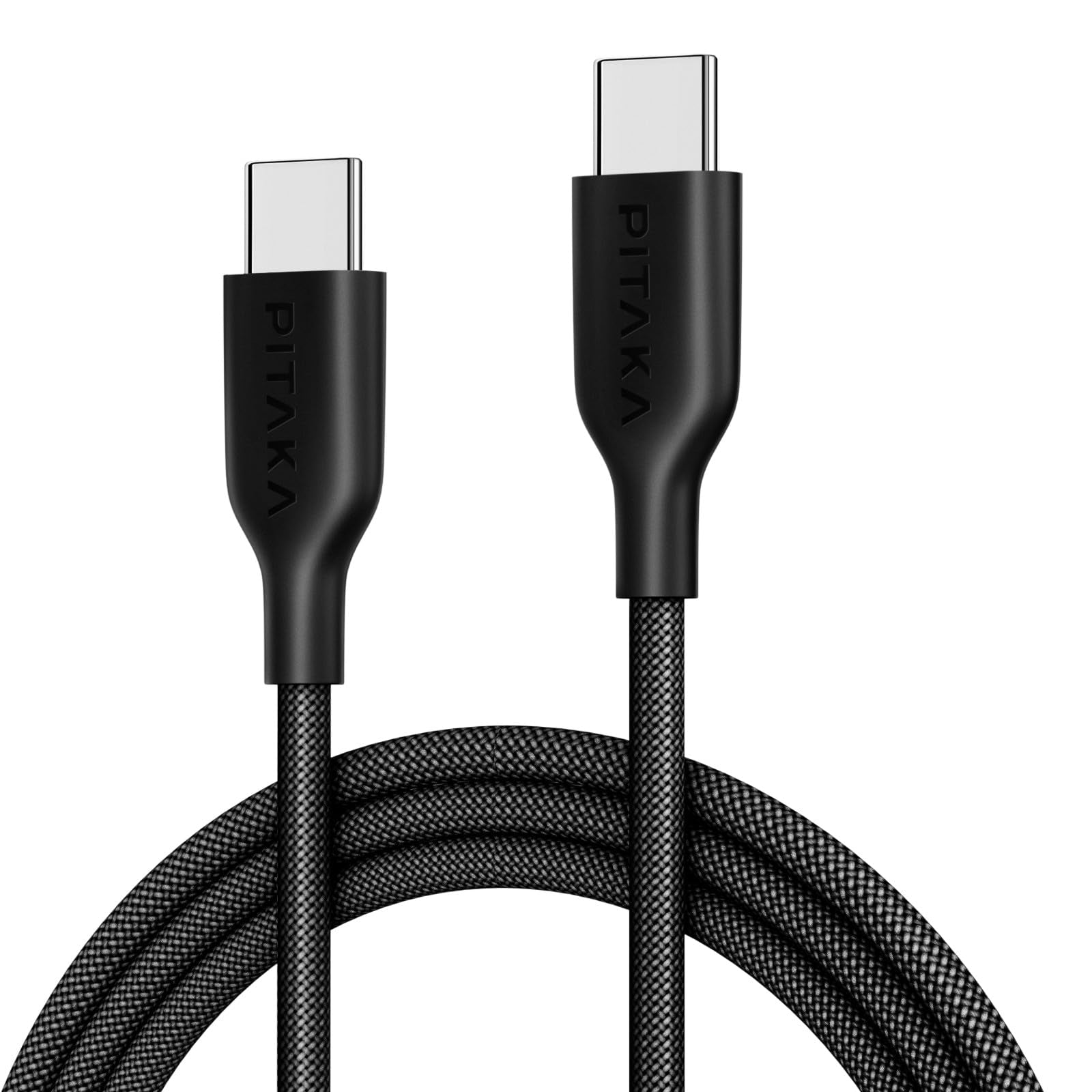 PITAKA USB C to USB C Cable, Nylon Braided USB C Charger Cable, 3.94ft - iGadget Store