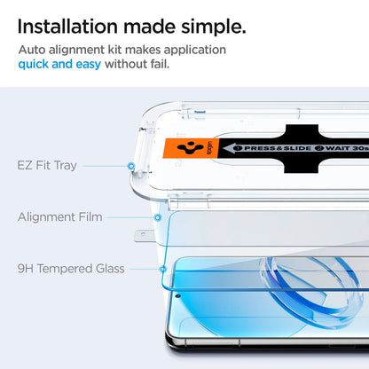 Spigen EZ FIT GLAS.tR Galaxy S23 Plus Screen Protector - iGadget Store