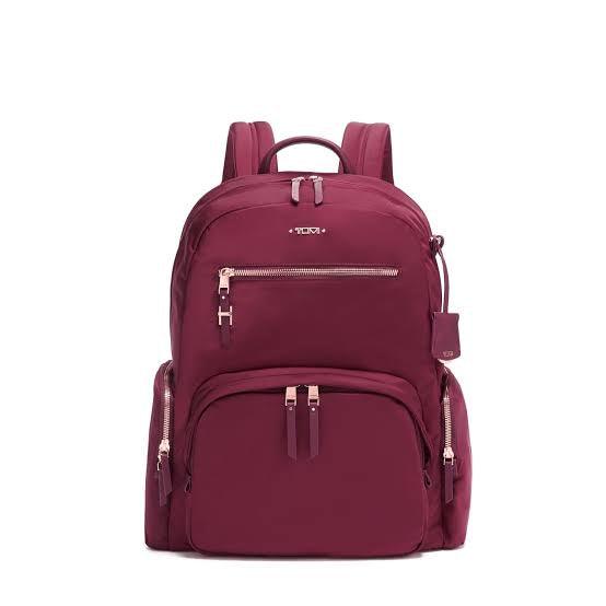 TUMI Voyageur Hilden Backpack Berry 125049-1944 - iGadget Store