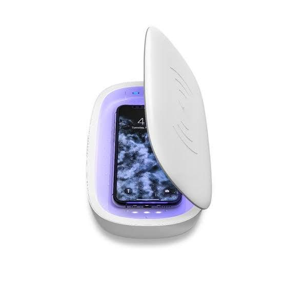 Zagg InvisibleShield UV Phone Sanitizer with wireless charging , White - iGadget Store